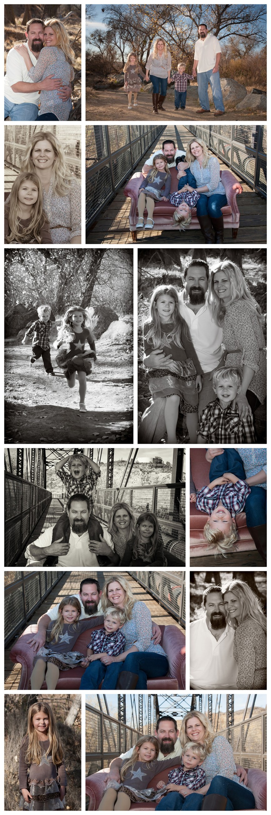 Iron Horse Bridge Family Portraits